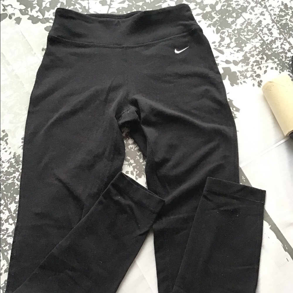 Nike black leggings. Small.